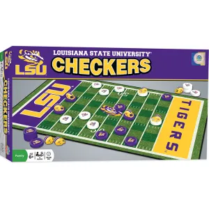 LSU Checkers Board Game