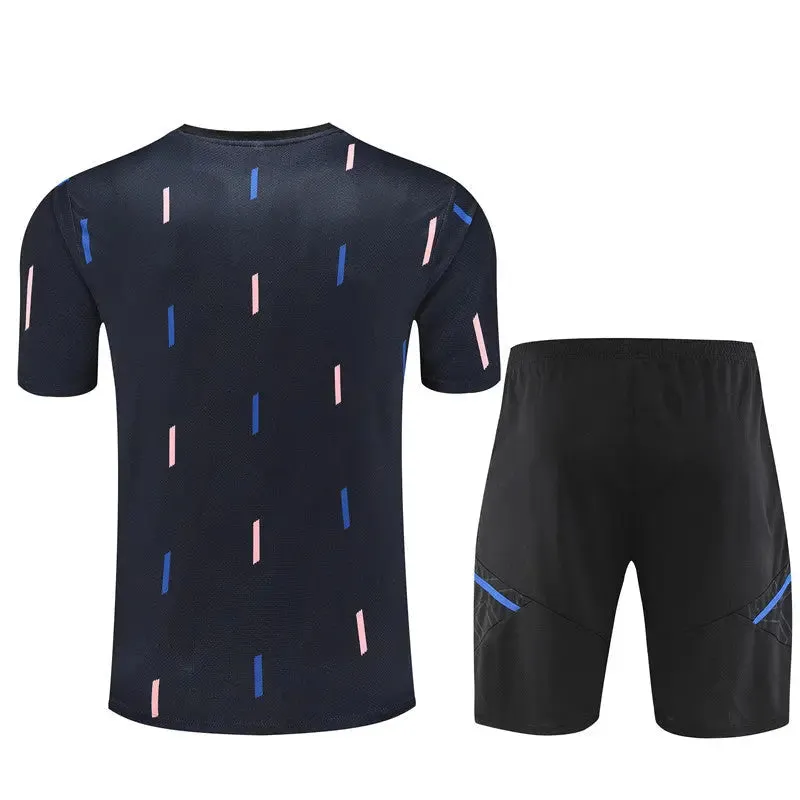 Manchester United Short Sleeve Training Suit For Men T-shirt/short