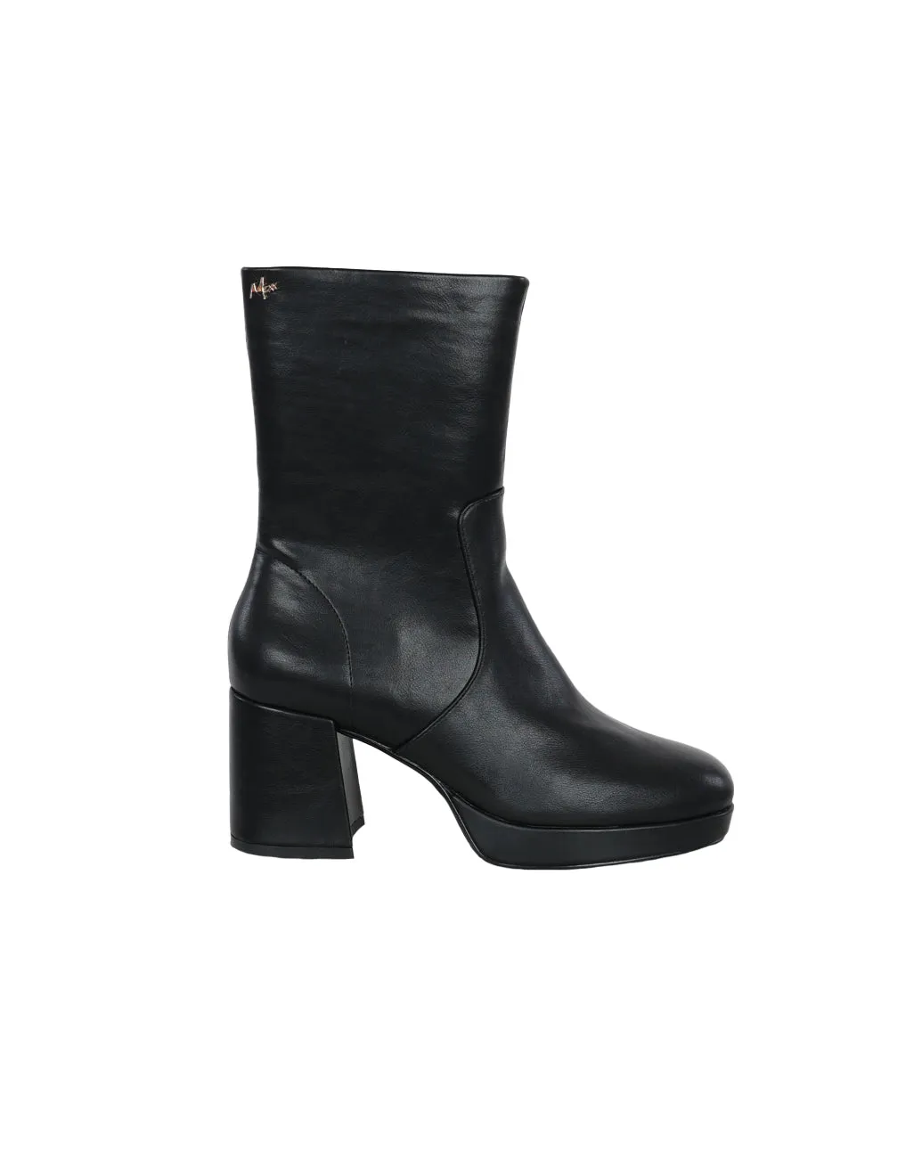 Mid Calf Platform Boots