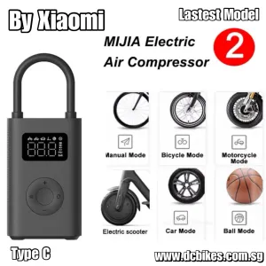 Mijia By Xiaomi All in 1 Type C Rechargeable Electric Presta | Schrader Air Pump 150psi