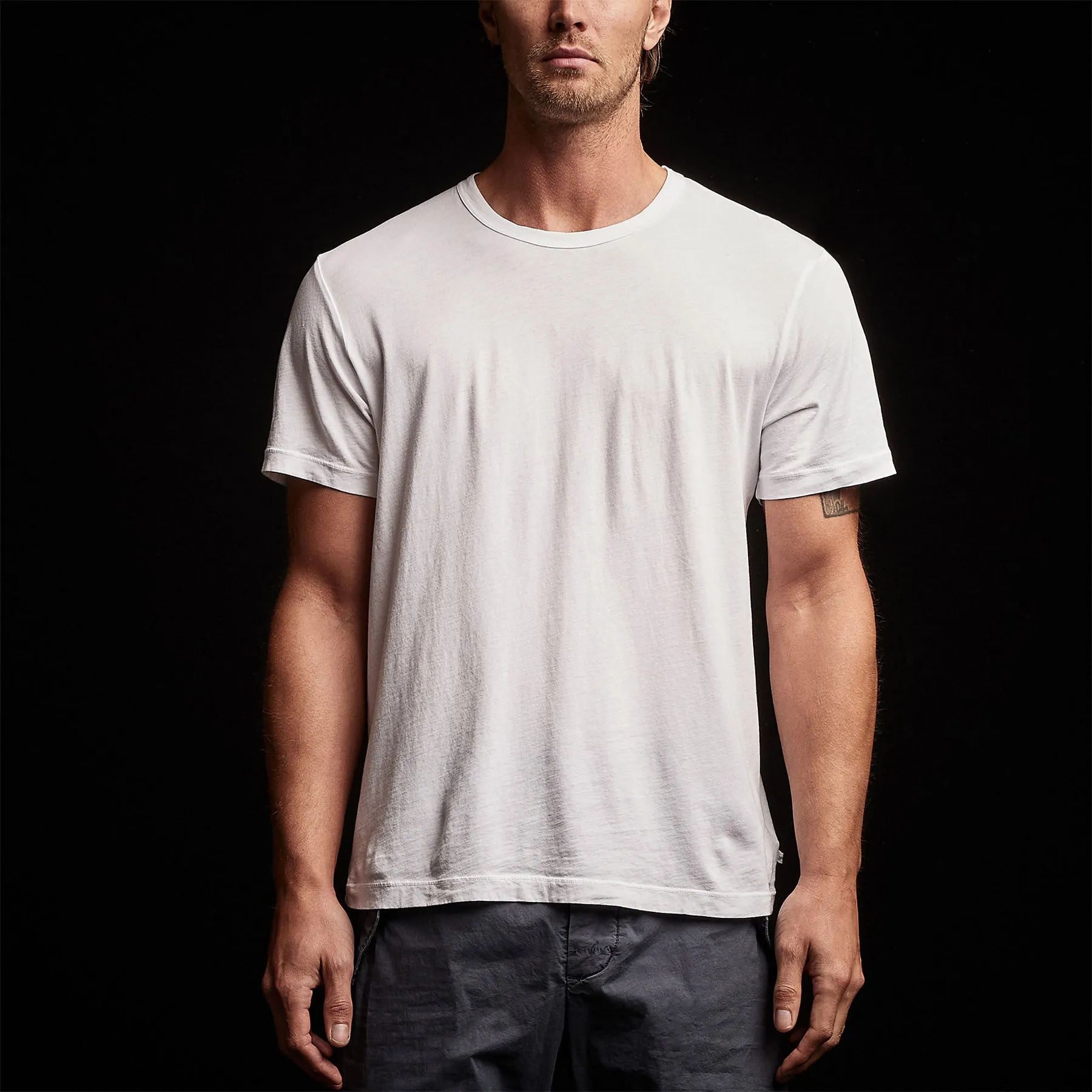 Mountain Graphic Crew - White