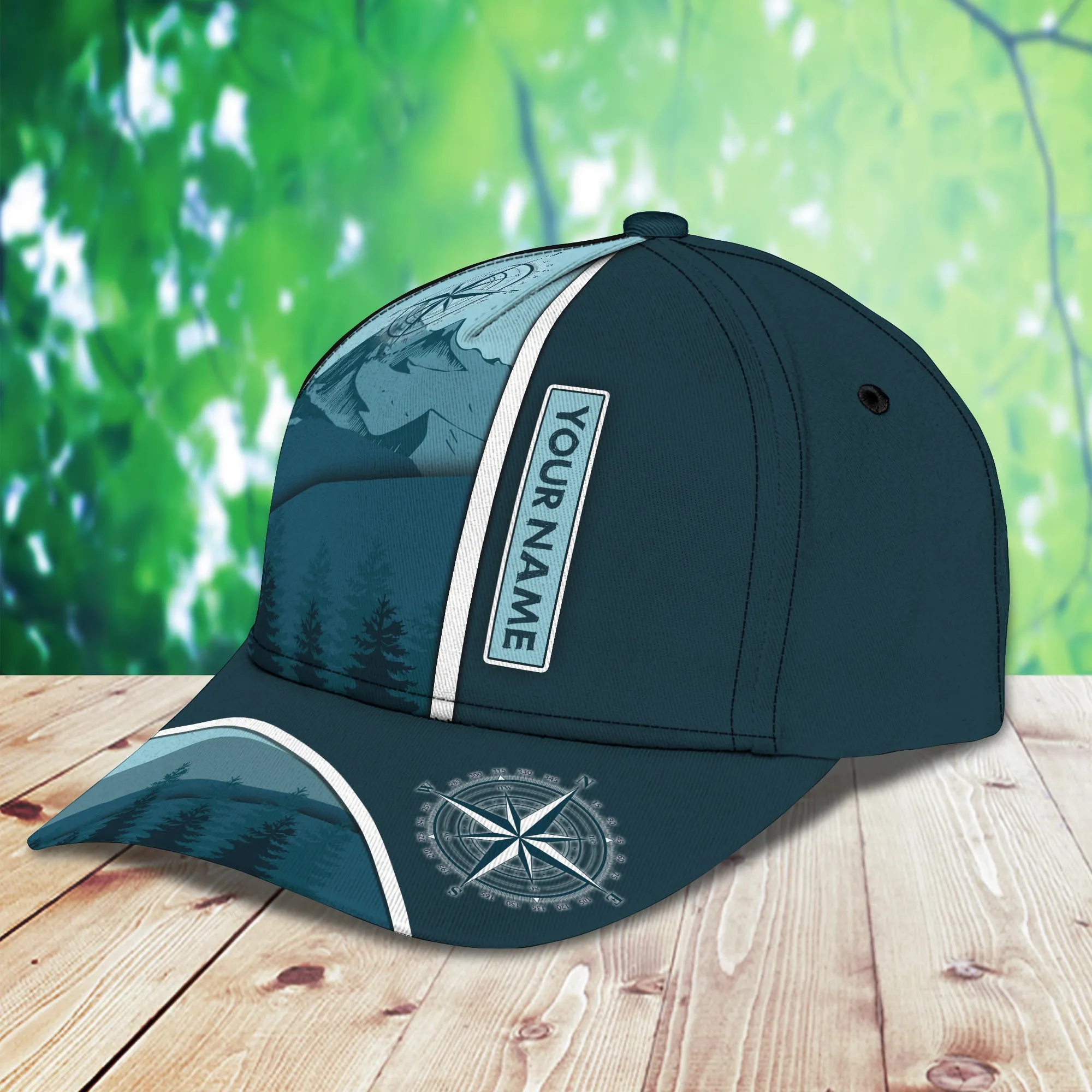 Mountain - Personalized Name Cap - Dp98 - Dp370