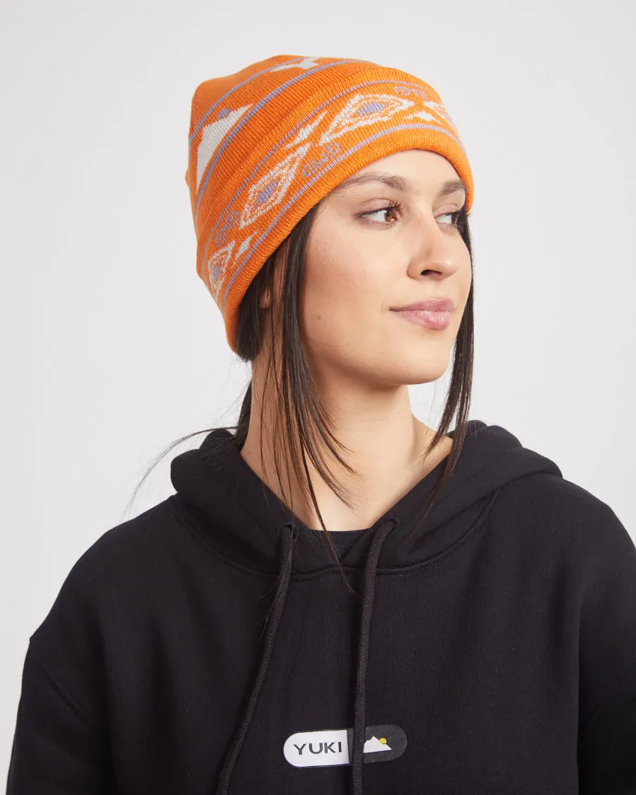 Mountain Vibes Beanie Orange