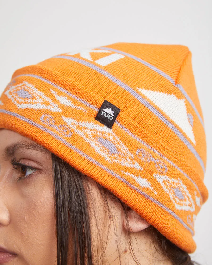 Mountain Vibes Beanie Orange