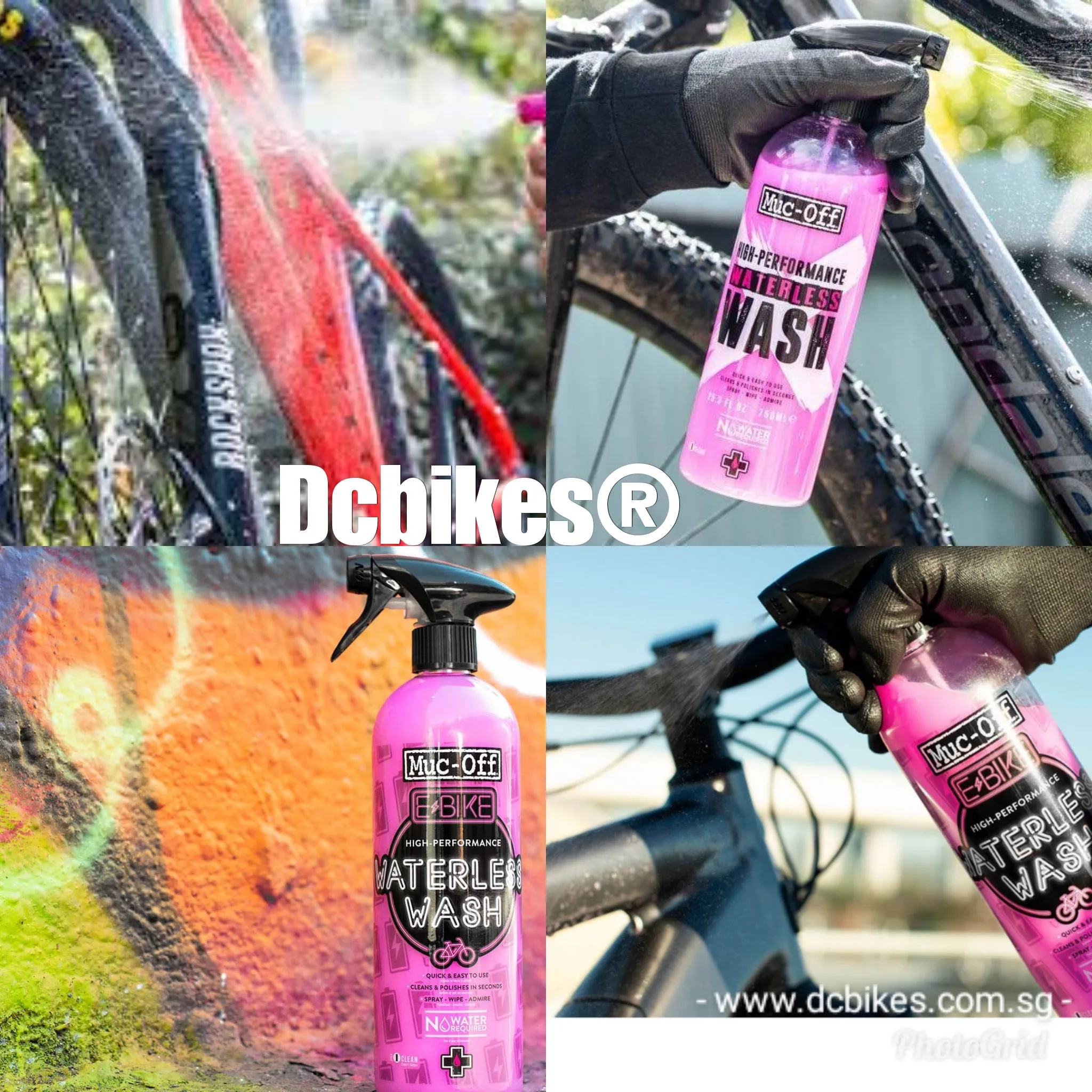 Muc-Off AXS High Performance Ebike Waterless MTB Road Bike Wash | 750 ml