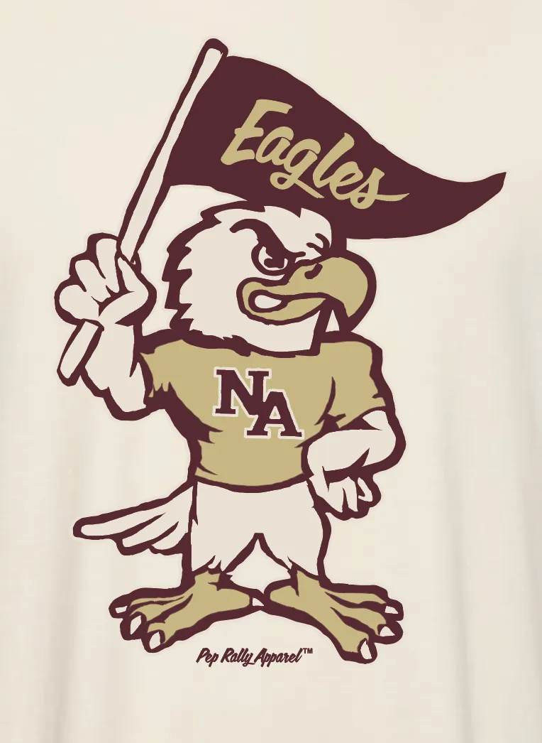 NEW ALBANY RETRO EAGLE IVORY TEE