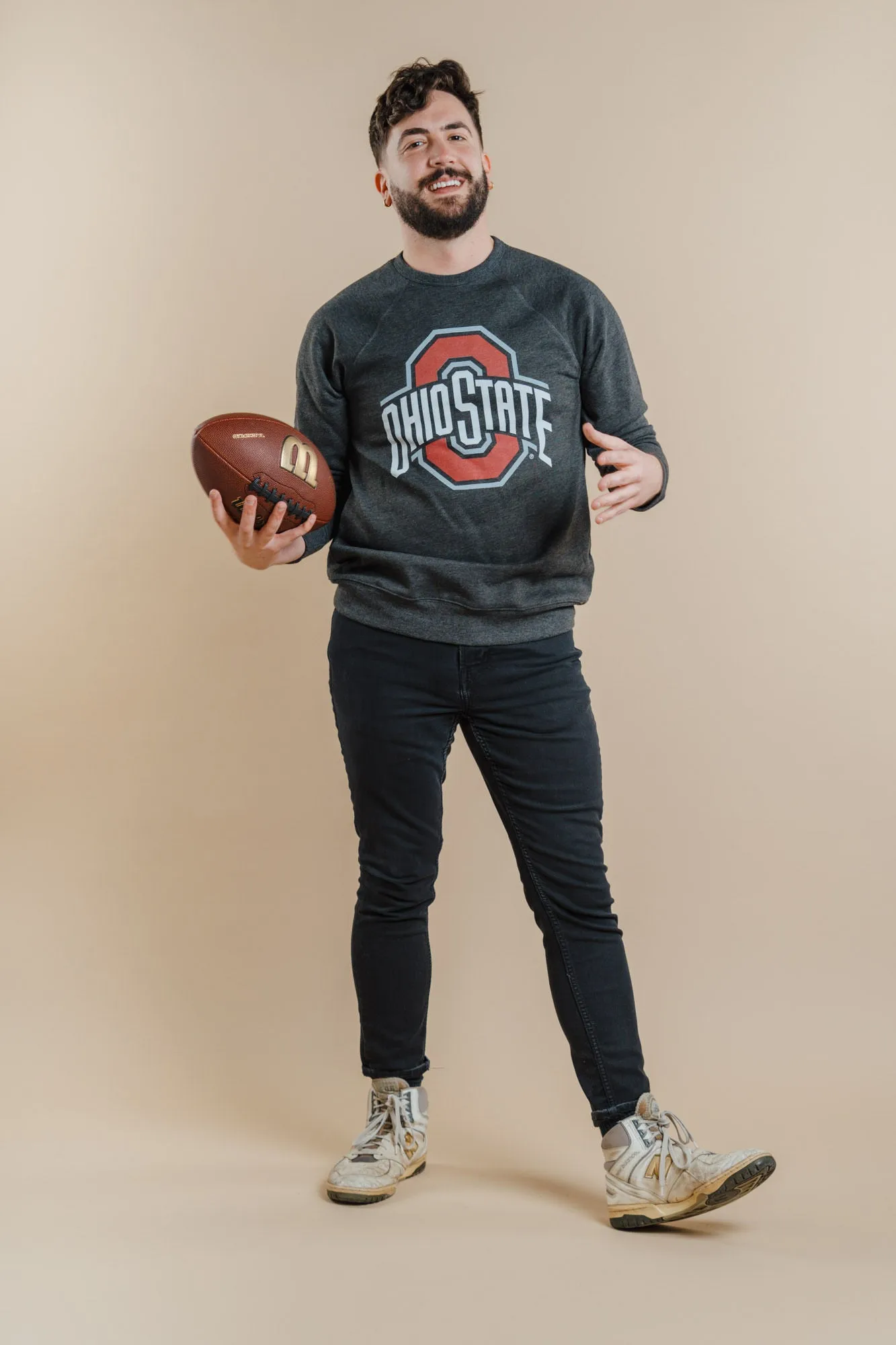 Ohio State Buckeyes Classic Logo Crewneck