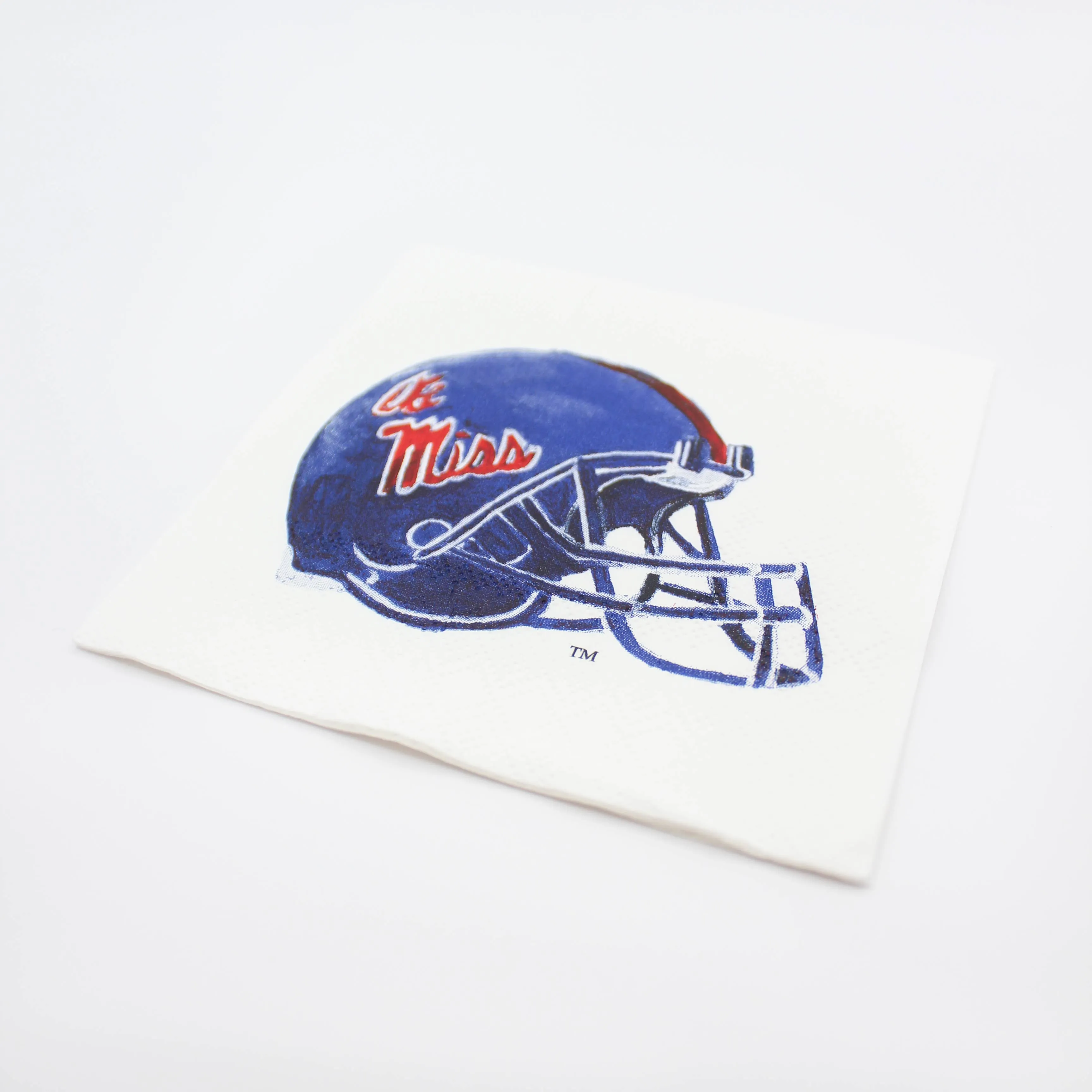 Ole Miss Football Helmet Napkin Set