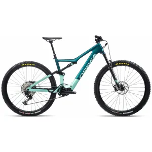Orbea Rise M20 Electric Carbon Mountain Bike 2022 - Green