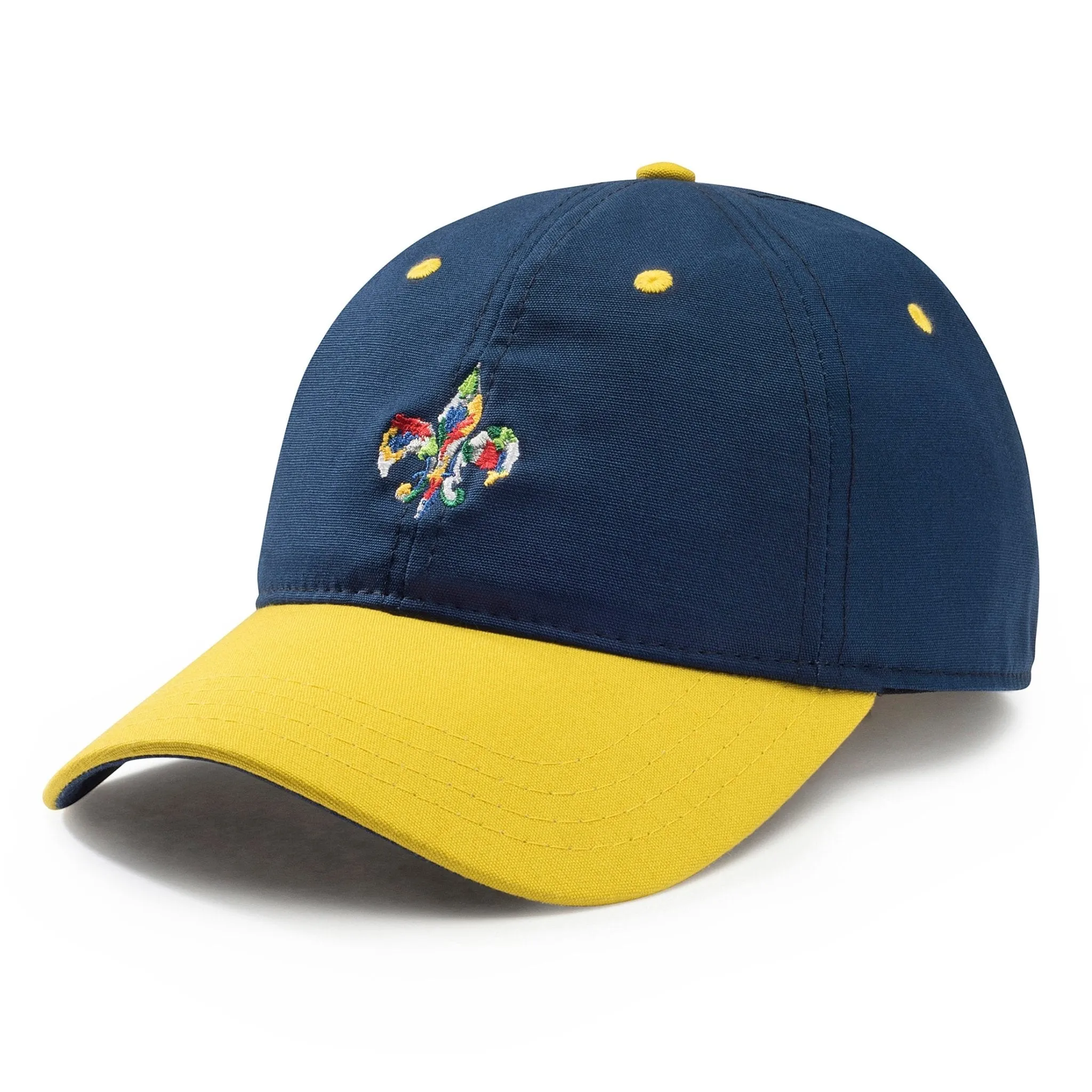 Organic Fleur-de-Lis Dad Cap