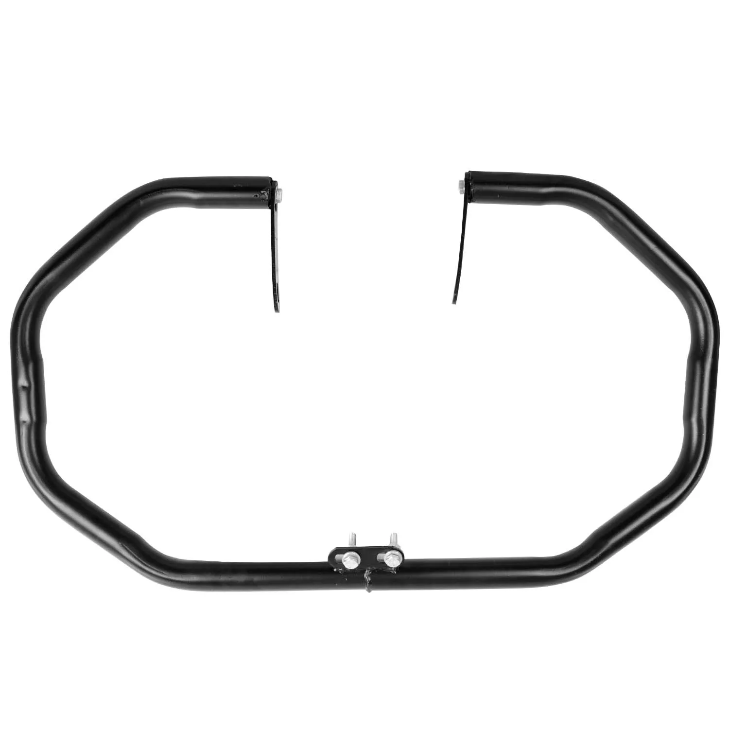 Premium Heavy  Metal Leg Guard for Royal Enfield Reborn Classic 350cc, (BLACK).