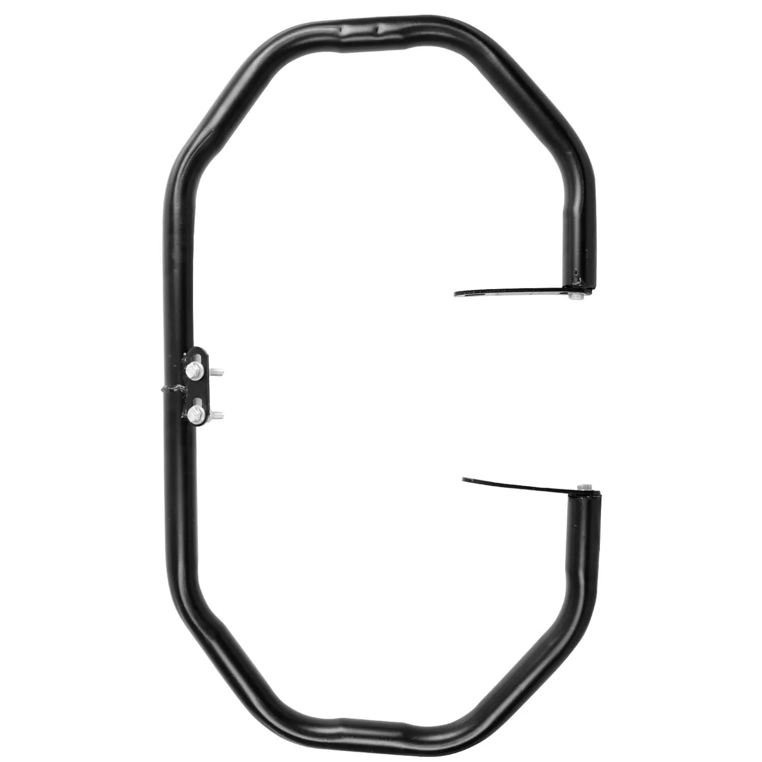 Premium Heavy  Metal Leg Guard for Royal Enfield Reborn Classic 350cc, (BLACK).