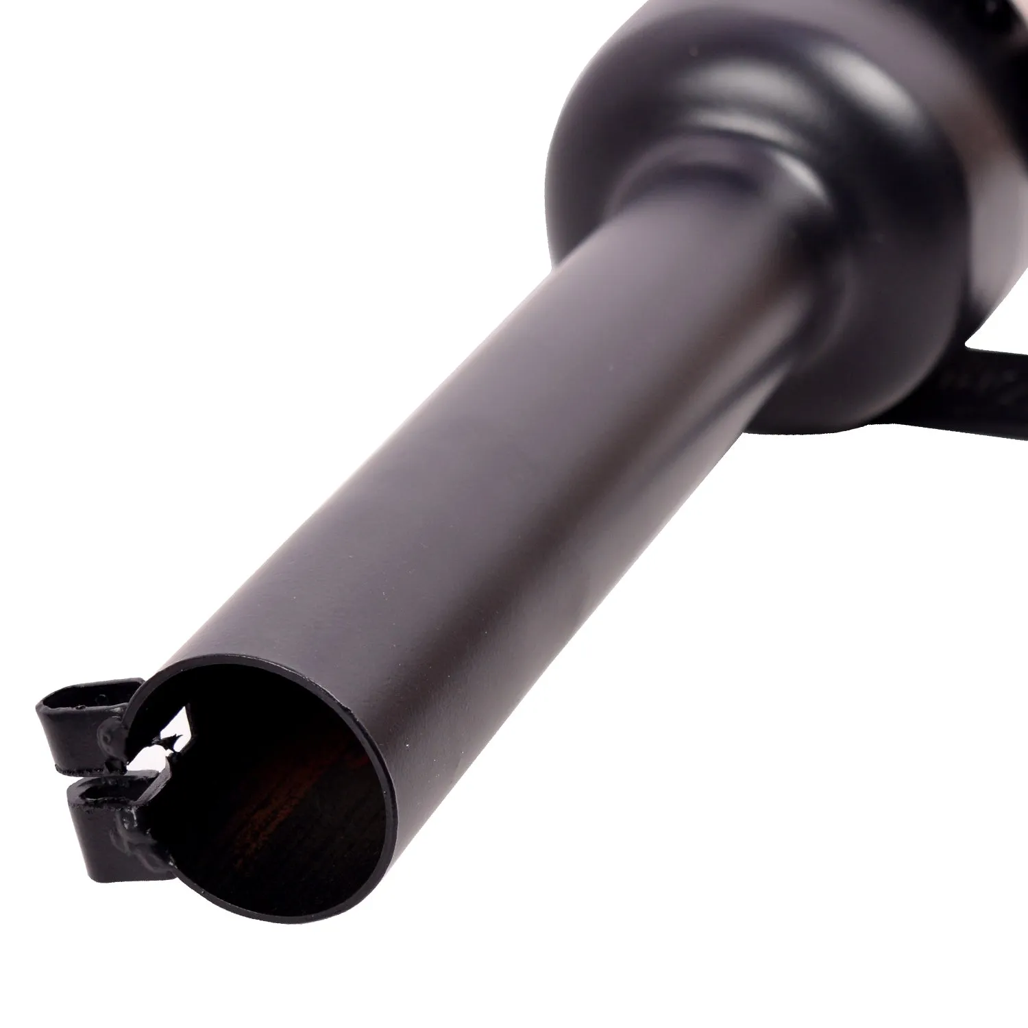 Premium Quality Hk Indori Classic Silencer Exaust Silencer Chrome Plate Glasswool Filter For Royal Enfield Classic Electra Standard 350,500 All Models,(BLACK)