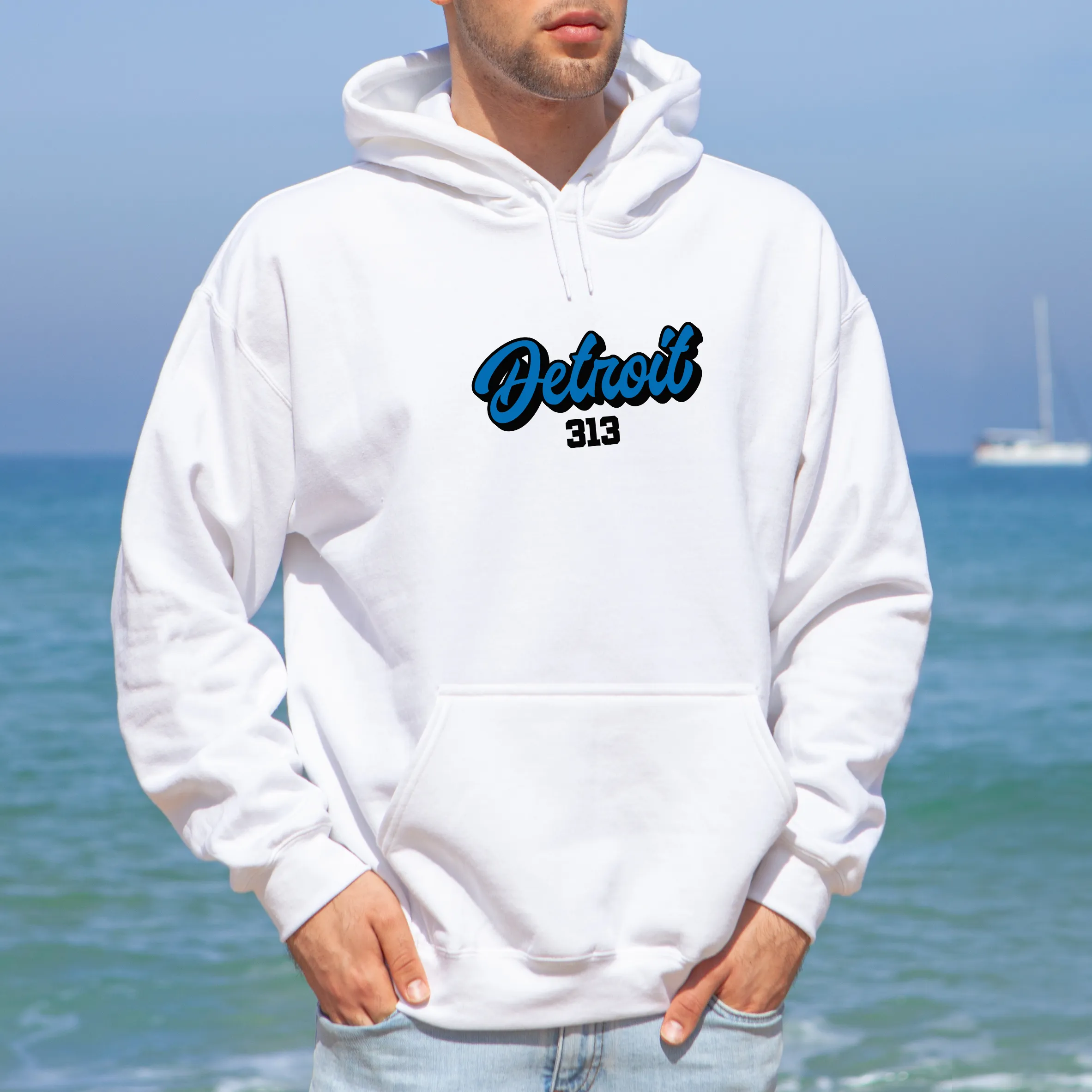"313 Football" Men's Classic Hoodie