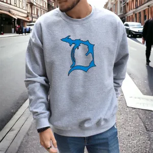 "Football In The D" Men's Classic Crew Sweatshirt