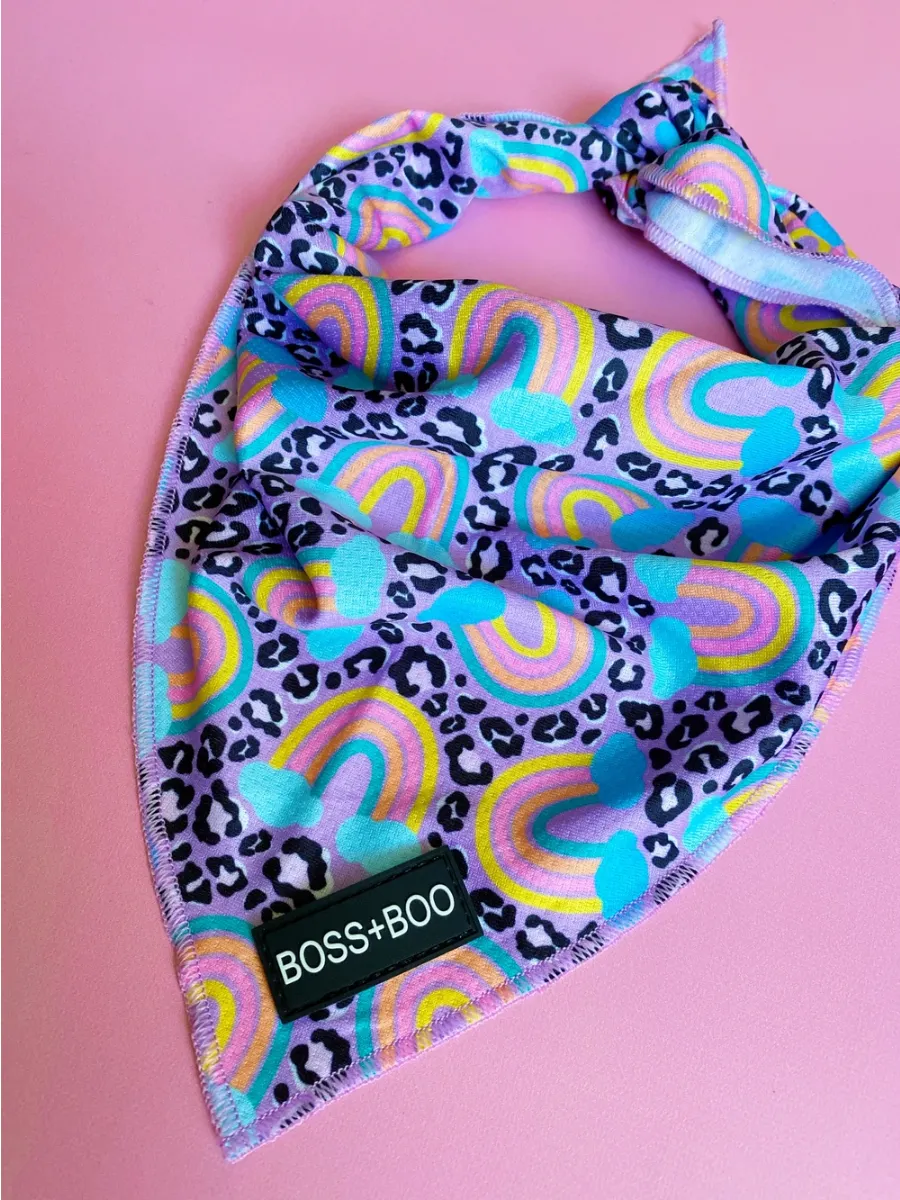 "Happy Go Lucky Leopard" Cooling Bandana