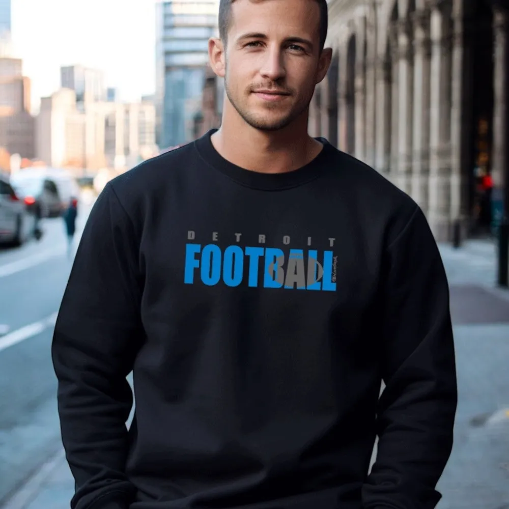 "Motown Football" Men's Classic Crew Sweatshirt