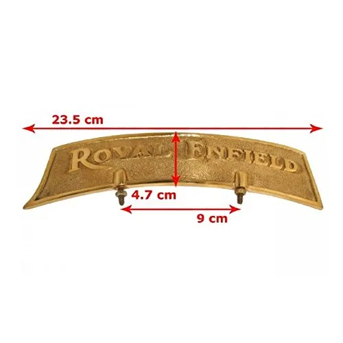 Rear Customised Front Mudguard Golden For Royal Enfield All Models