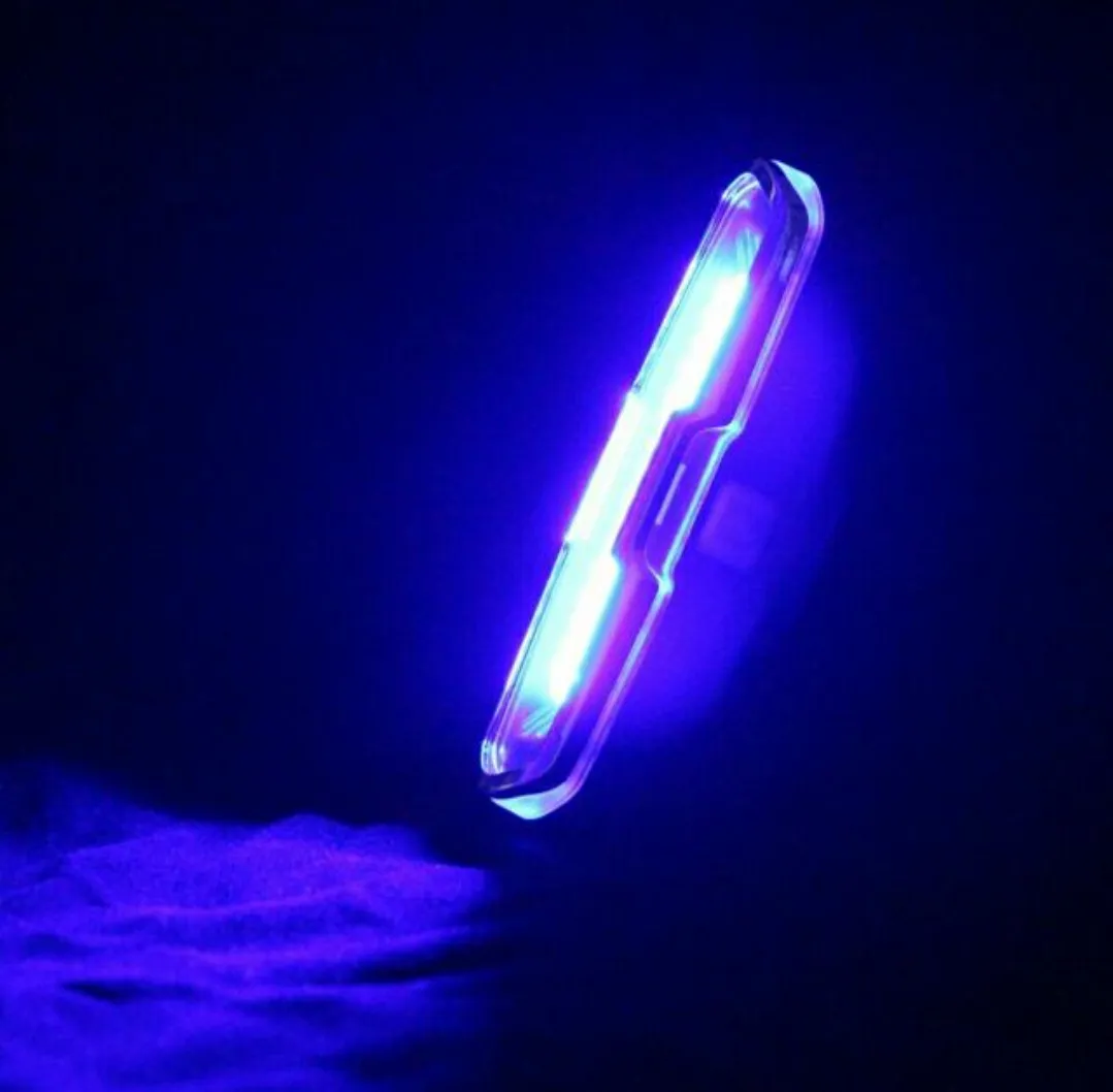 Rechargeable Blue | Red Powerful Bicycle Escooter Police LED Tail Light