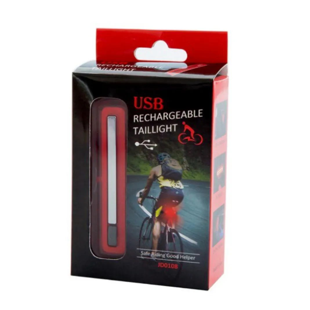 Rechargeable Rear Lights Weatherproof Super Bright COB Lamp 8 Models Led