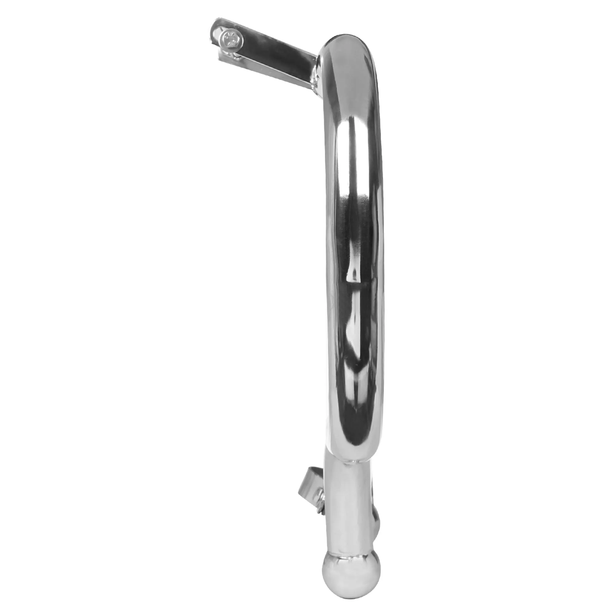 R.J.VON - Customise Stainless steel Leg Guard (Silver) For Royal Enfield