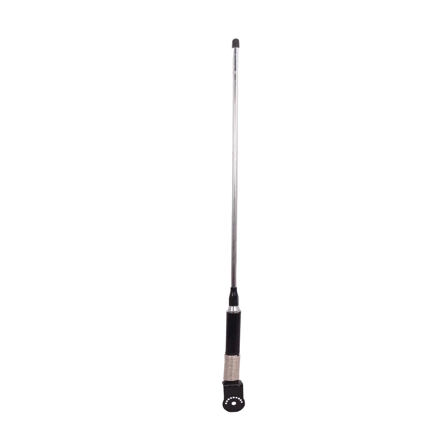 R.J.VON Decorative  Slim Antena  (L-76 cm) Universal Silver/Black For  Royal Enfield Bullet Classic Standard, Electra, Himalayan Royal Enfield/JAWA/Yamaha /Pulsar/Honda/Hore/ All Model Fitting