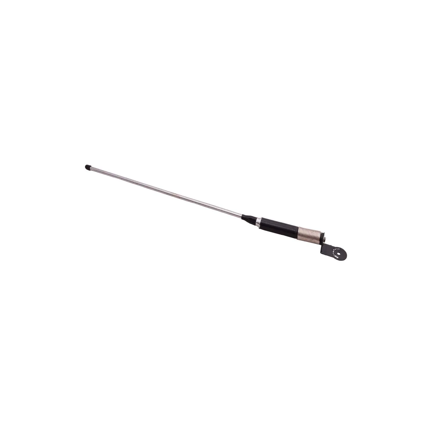 R.J.VON Decorative  Slim Antena  (L-76 cm) Universal Silver/Black For  Royal Enfield Bullet Classic Standard, Electra, Himalayan Royal Enfield/JAWA/Yamaha /Pulsar/Honda/Hore/ All Model Fitting