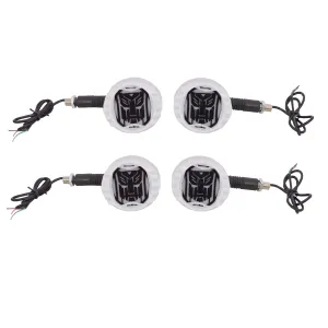 R.J.VON Led Side Indicator for  Royal Enfield/Jawa/Yamaha /Pulsar/Honda/Hero/ All Model Fitting.