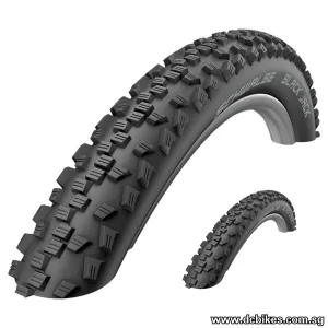 Schwalbe 16 | 18 | 20 X 1.9 Black Jack Bicycle Wired Tyres Etrto (2 Tires)