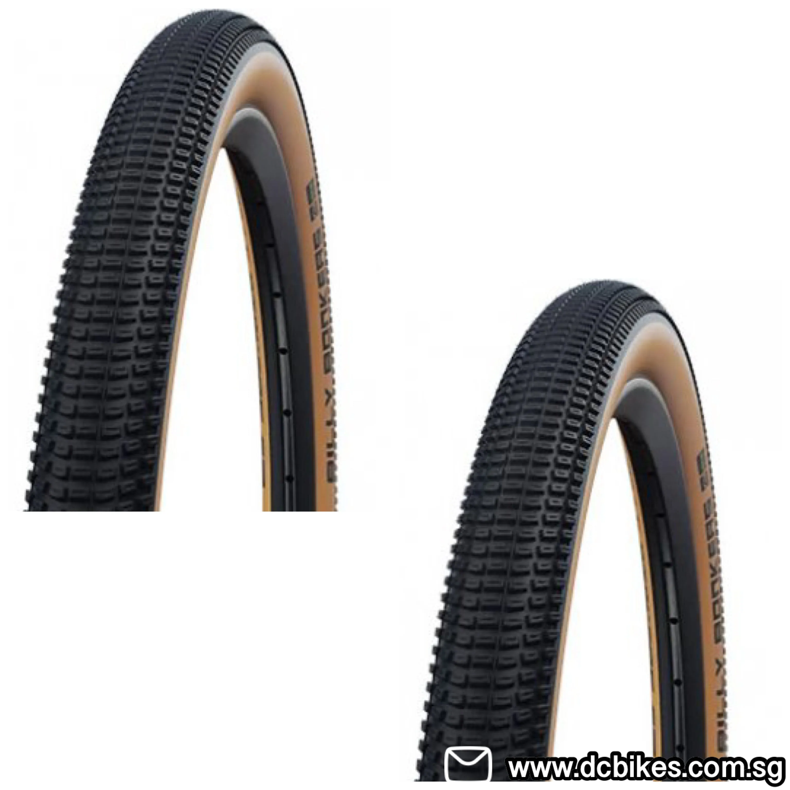 Schwalbe 18 X 2.0 Billy Bonkers Skinwall/Black Birdy Addix Folding Tyres Etrto:50-355 (2 Tires)