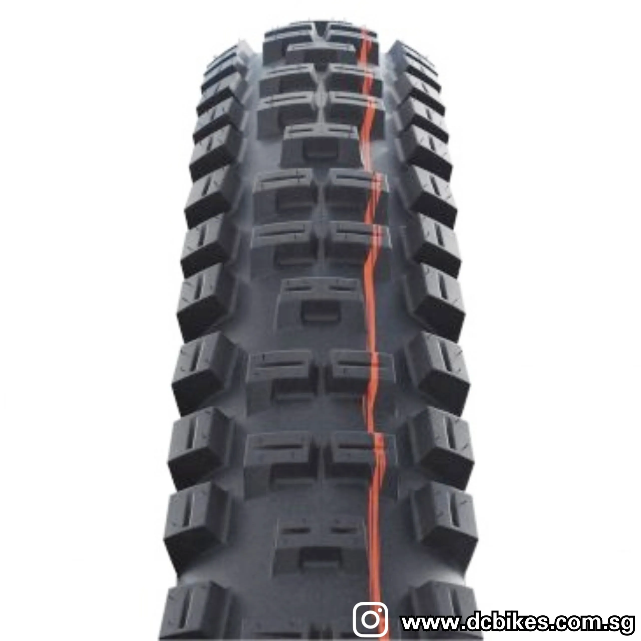 Schwalbe 27.5 | 29 X 2.4 Big Betty Black/Skinwall AddixSoft Folding Tubeless Tyres (1 Tire) 