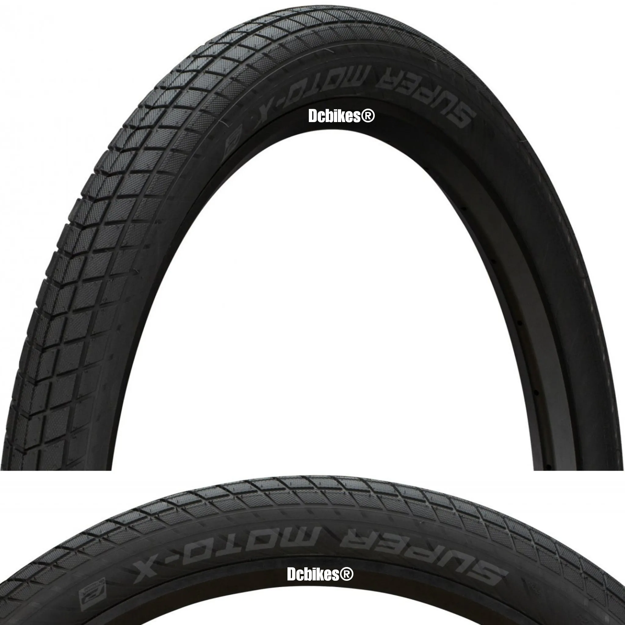 Schwalbe 27.5 X 2.4 | 2.8 Super Moto-X SnakeSkin 650B Wired Tyres (1 Tire) 