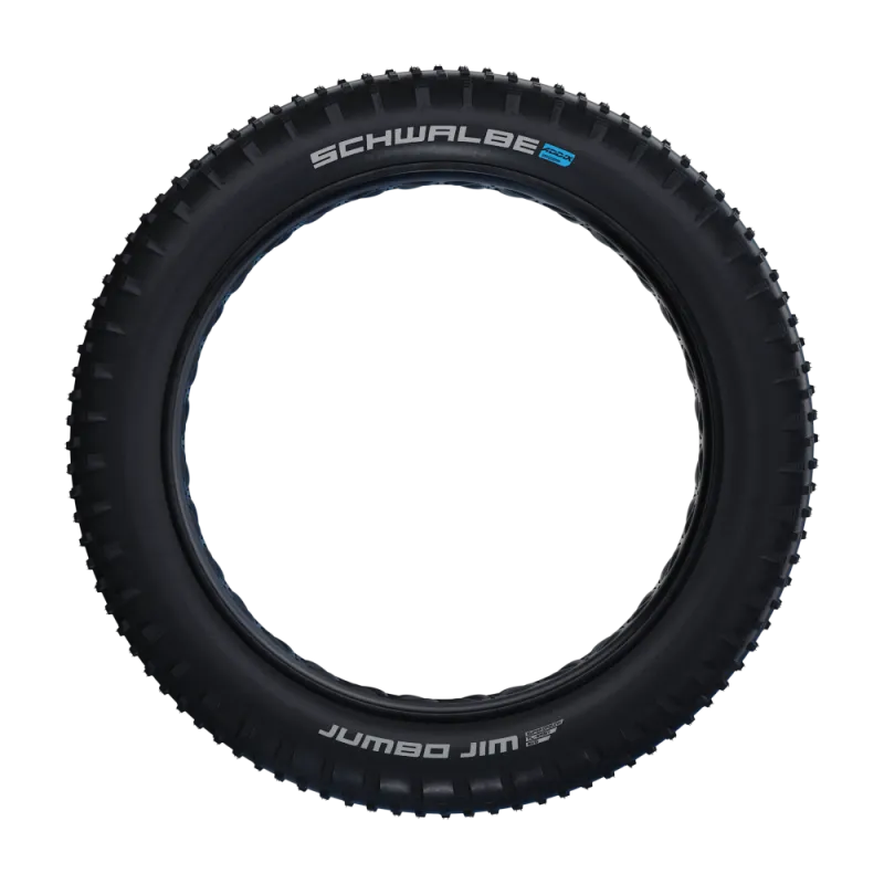 Schwalbe Jumbo Jim 26 x 4.4" TLE MTB Folding Fat Bike Tyre - Super Ground