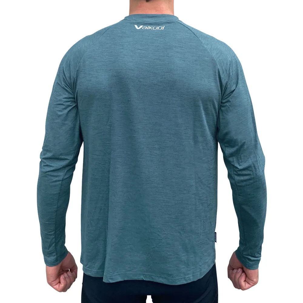 Season 2023 - UV Performance L/S Tech Top - Ocean Blue