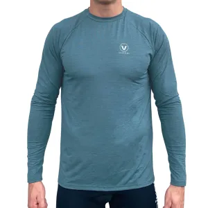 Season 2023 - UV Performance L/S Tech Top - Ocean Blue