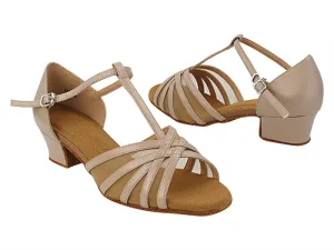 SERA16612 280 Light Tan Light Leather_Flesh Mesh