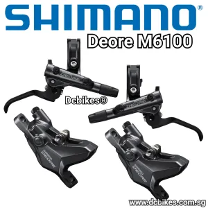 Shimano Deore BR-M6100 XC Race Hydraulic Disc Brakeset 