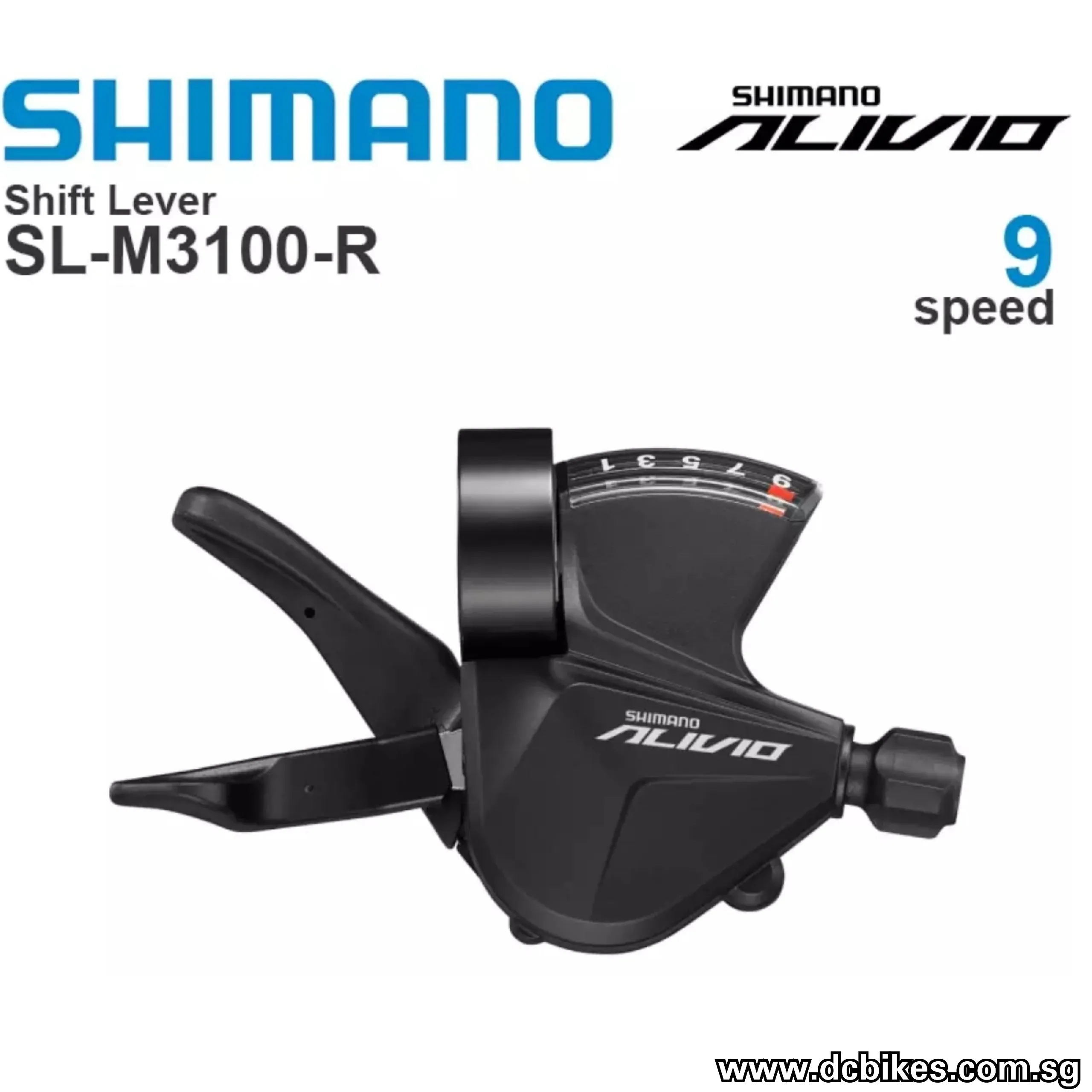 Shimano M3100 Alivio 1 X 9 Speed 36T Groupset