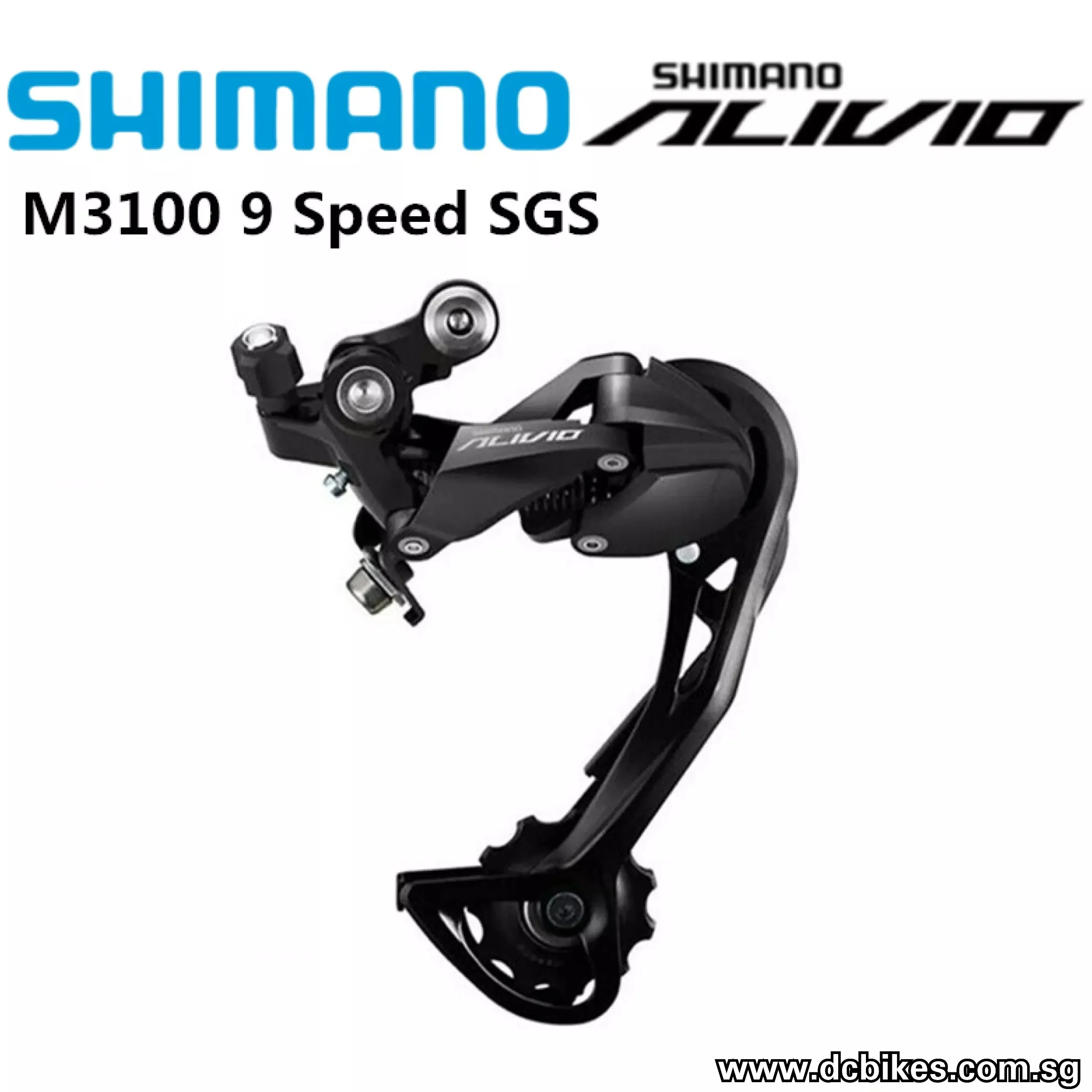Shimano M3100 Alivio 1 X 9 Speed 36T Groupset