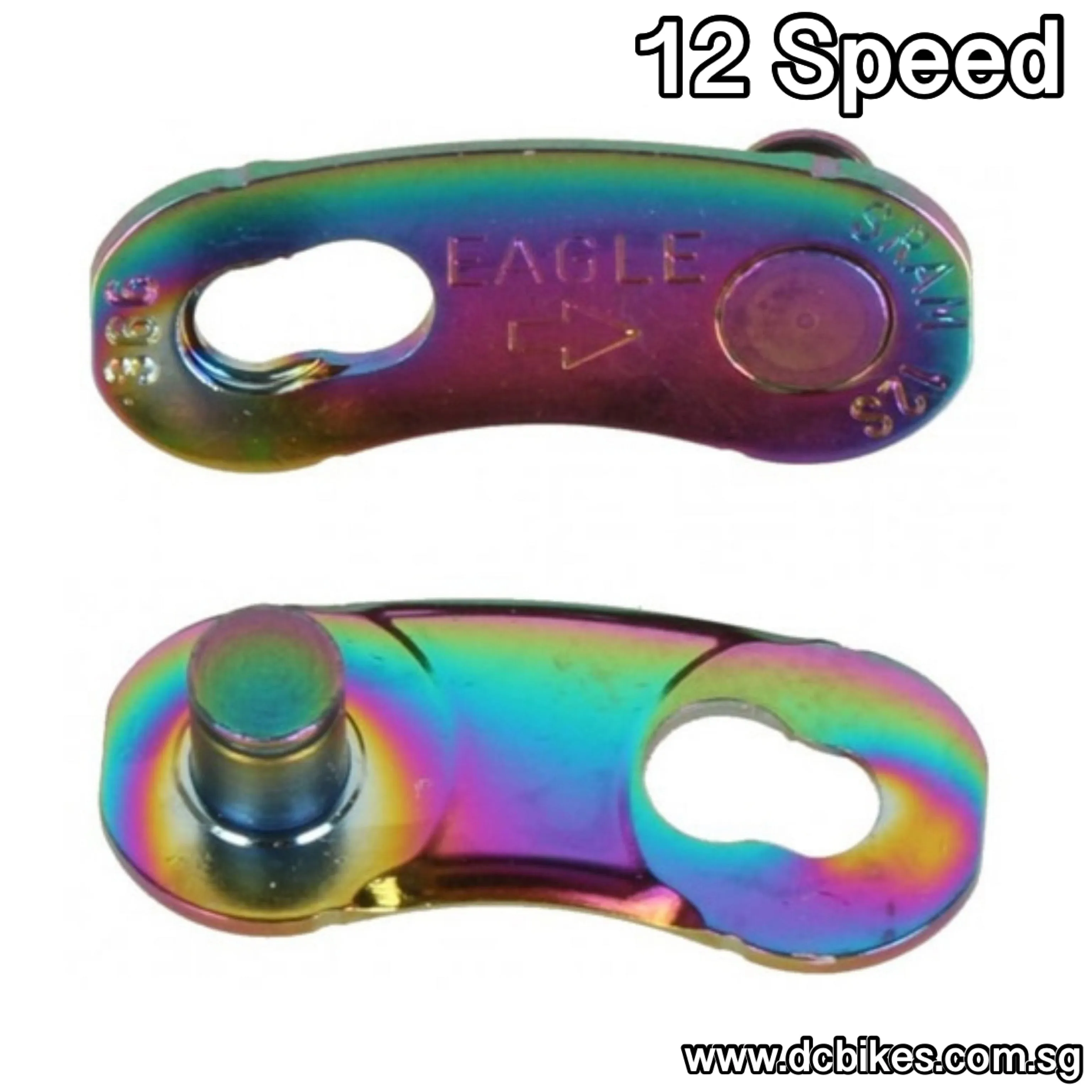 Sram 11 | 12 Speed Silver | Oil Slick Eagle Powerlock Chain Connector Missing Link