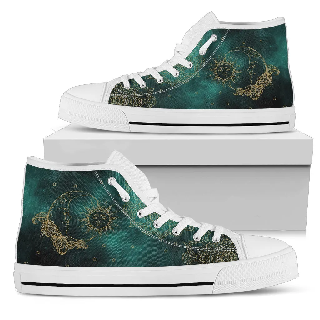 Sun and moon high top