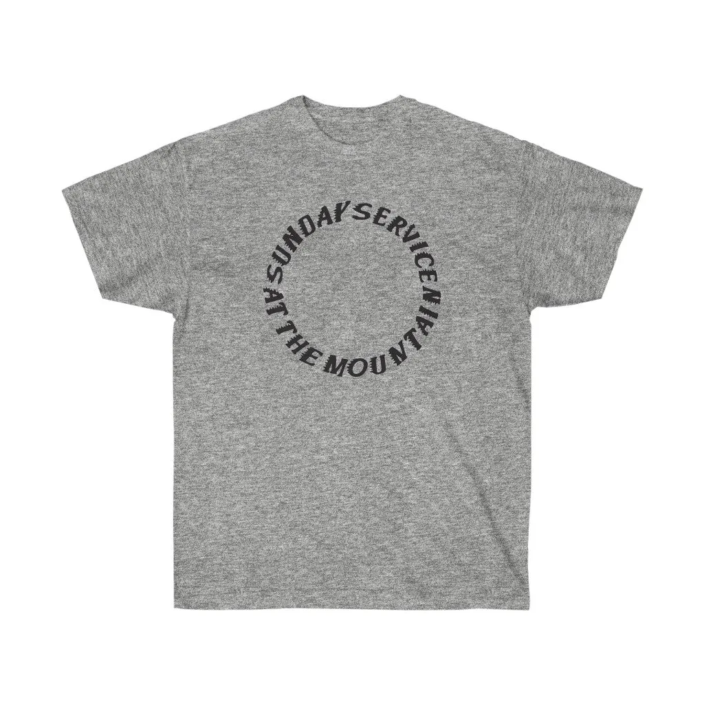 Sunday Service at the Mountain Unisex Ultra Cotton Tee - Kanye West Coachella inspired