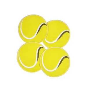Tennis Ball Cocktail Napkins - Set of 4