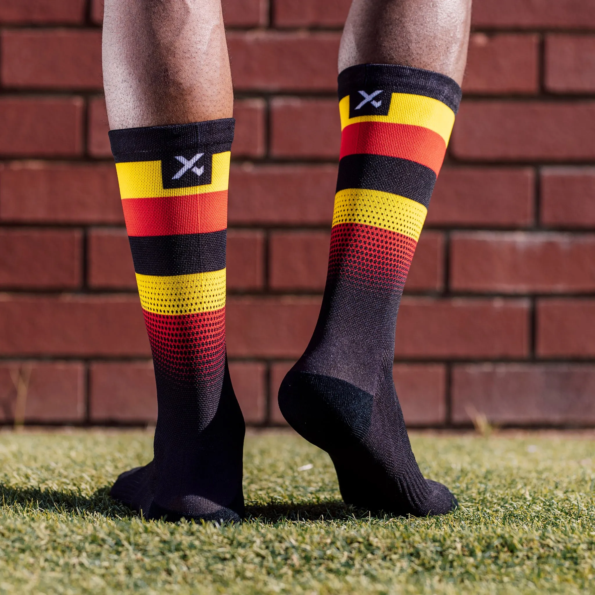 Uganda Flag Socks