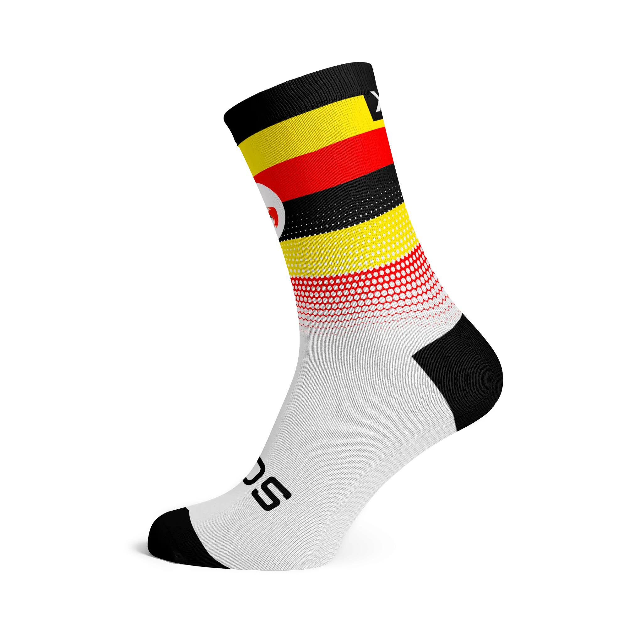Uganda Flag Socks