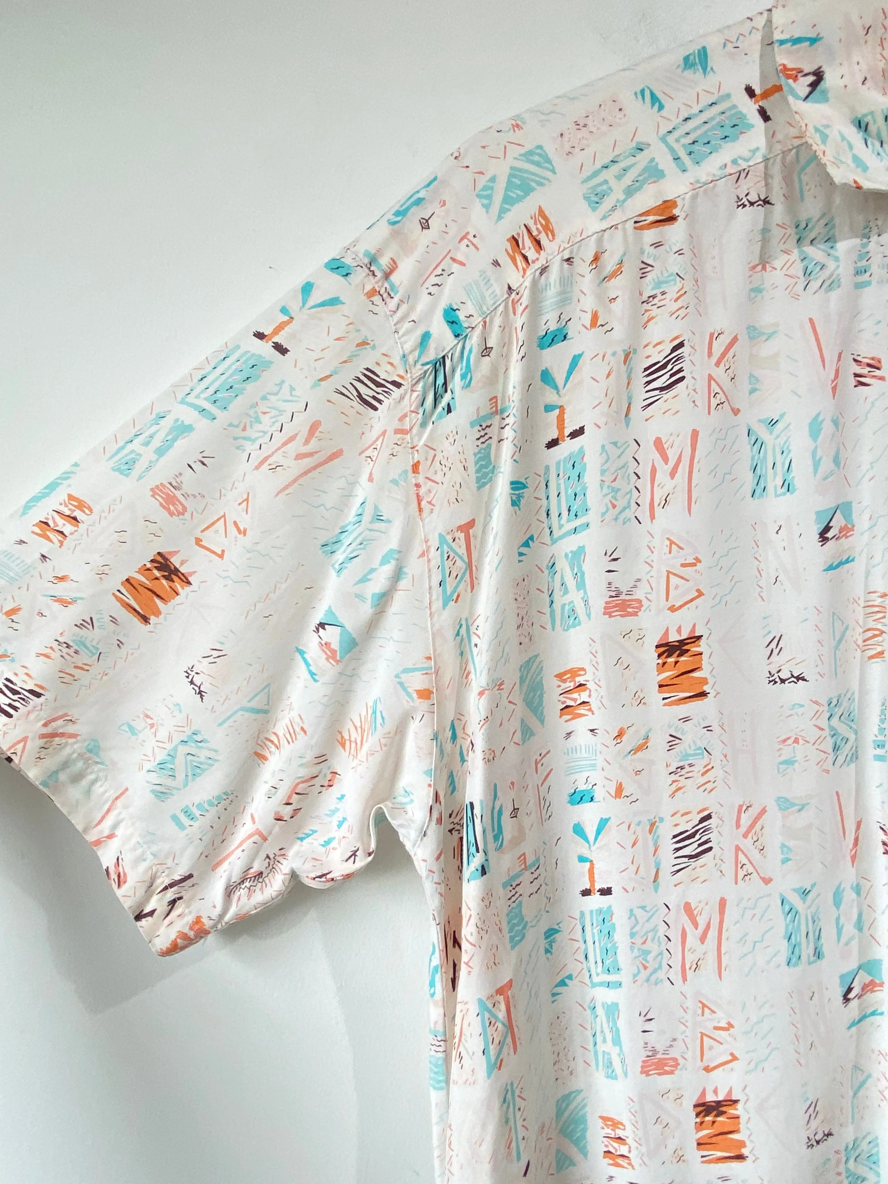 Vintage Anne Pinkerton Mountain Pattern Shirt
