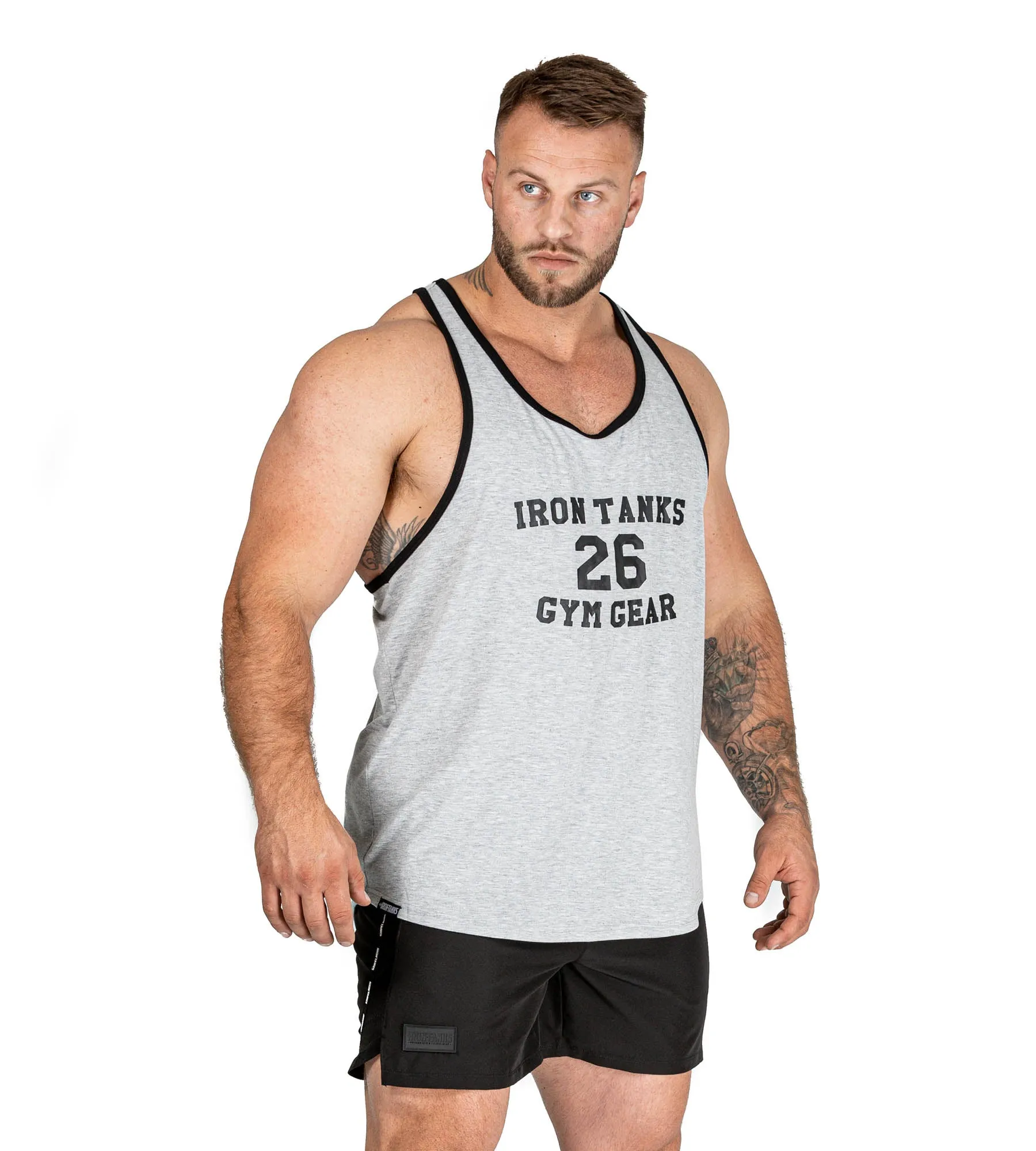 Vintage Singlet - Marle Grey