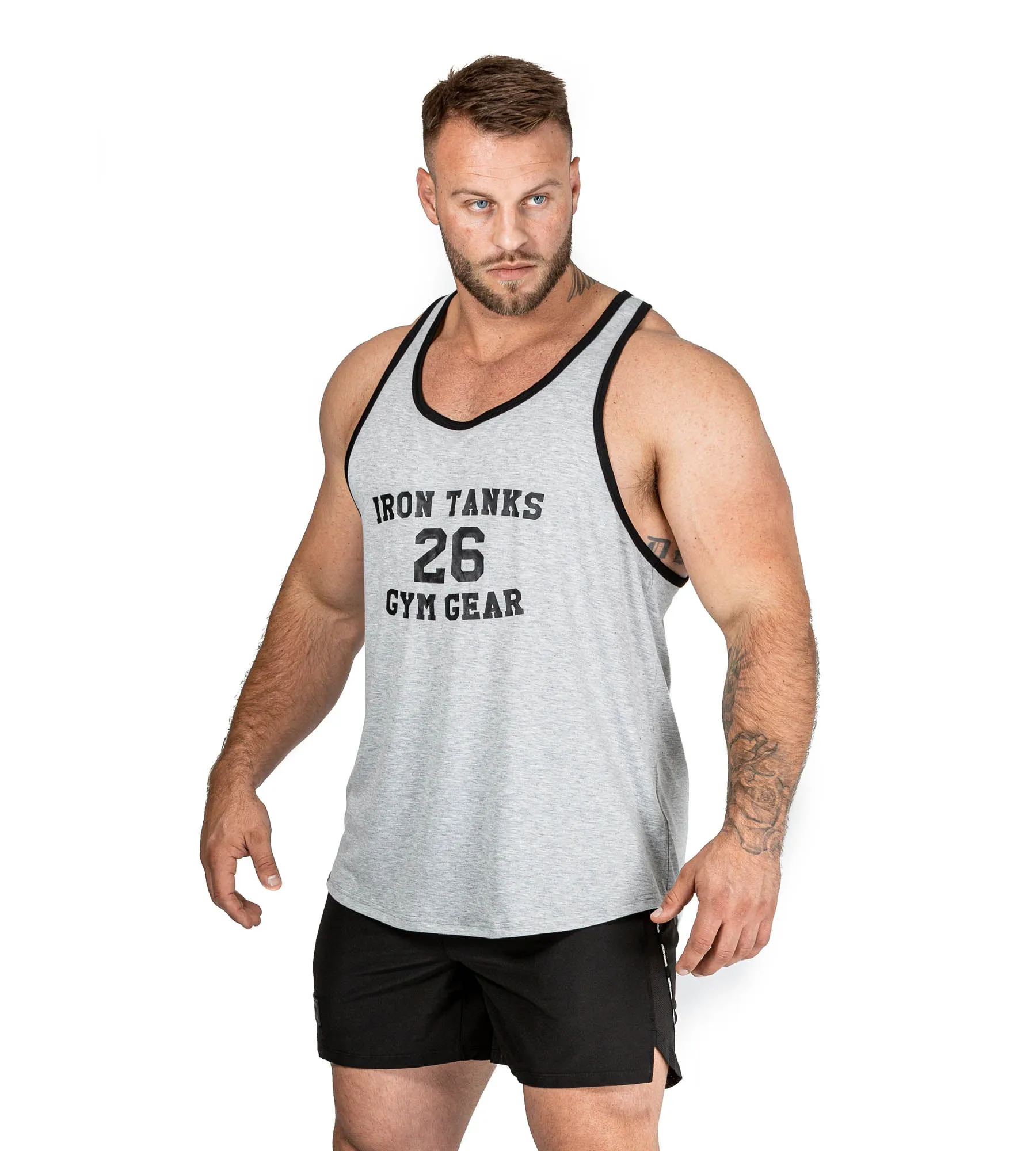Vintage Singlet - Marle Grey
