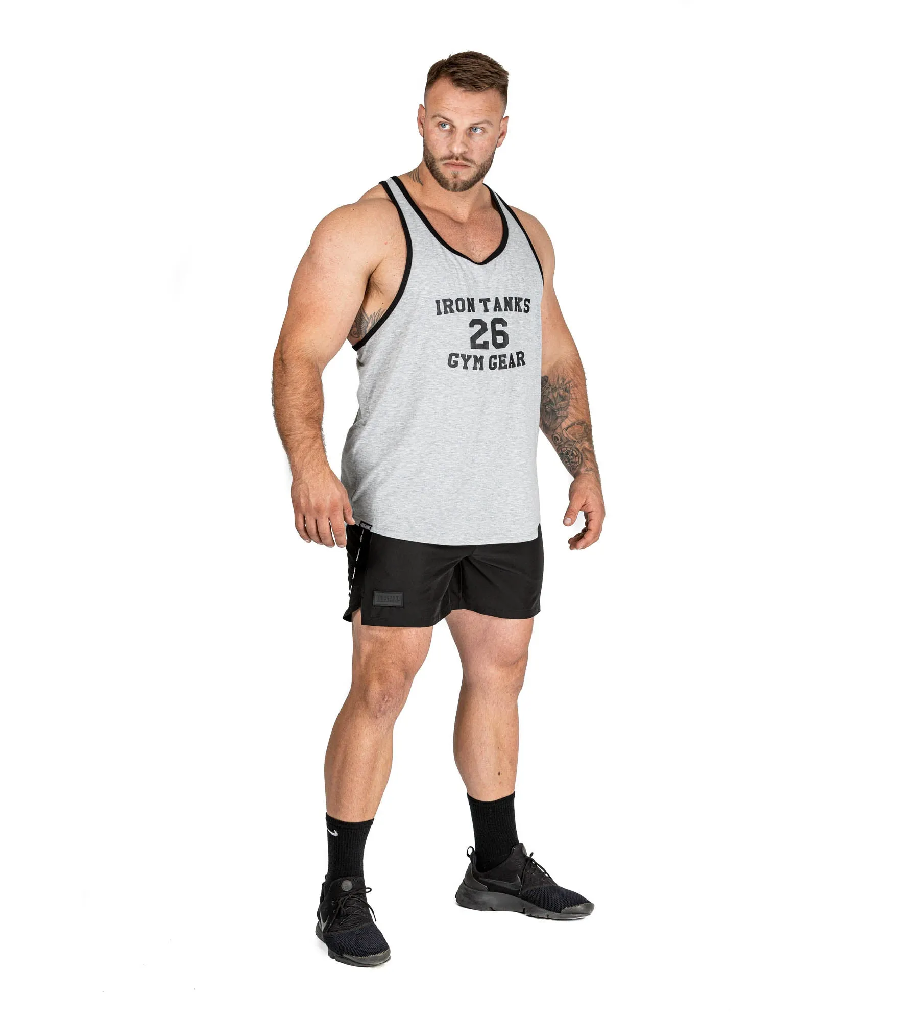 Vintage Singlet - Marle Grey