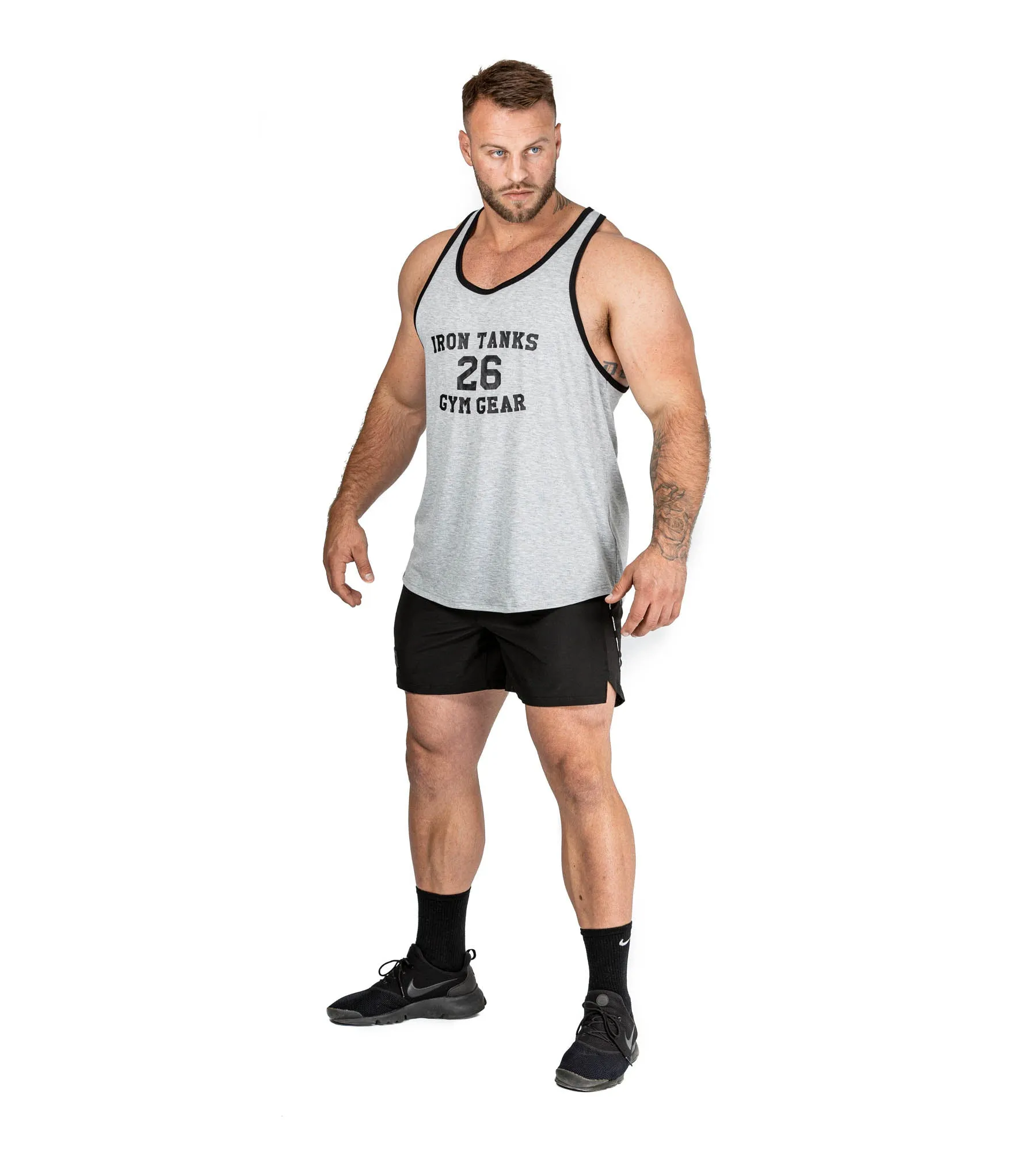 Vintage Singlet - Marle Grey